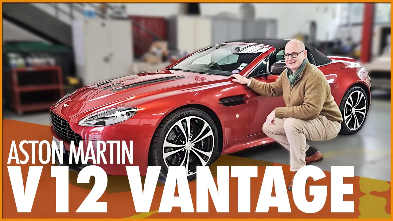 ASTON MARTIN V12 Vantage Roadster 🇬🇧 Seulement 100 EXEMPLAIRES !