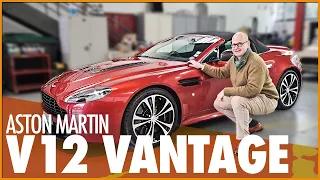 ASTON MARTIN V12 Vantage Roadster 🇬🇧 Seulement 100 EXEMPLAIRES !