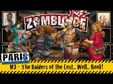 Zombicide 2nd Edition: PariZ Campaign (Mission M3) Board Game Gameplay