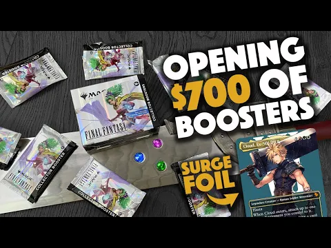 $700 of Final Fantasy Collector Boosters for Magic the Gathering!