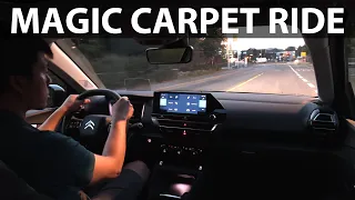 Citroen e-C4 driving test