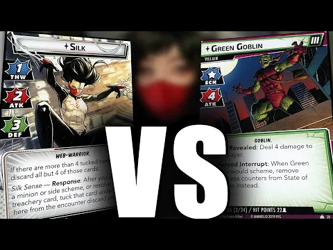Silk Aggression vs Expert Green Goblin Marvel Champions Live Replay