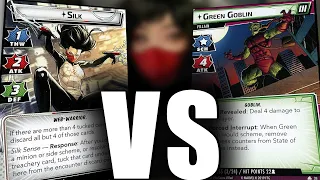 Silk Aggression vs Expert Green Goblin Marvel Champions Live Replay