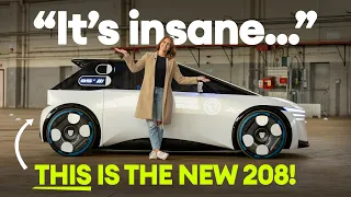 New 2027 Peugeot 208: Polygon Concept reveals baby Pug’s new look