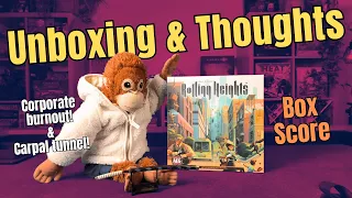 Rolling Heights | Box Score: Unboxing & Thoughts