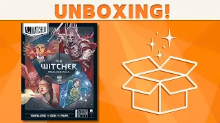 Unmatched: The Witcher – Realms Fall - Unboxing!