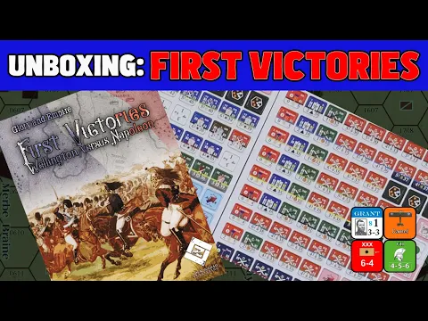 First Victories: Wellington vs. Napoleon Unboxing