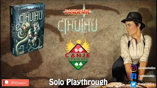 Canje Plays Pandemic Reign of Cthulhu
