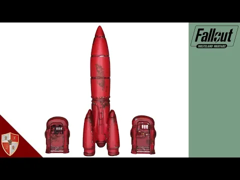 Fallout Wasteland Warfare Painting: Red Rocket