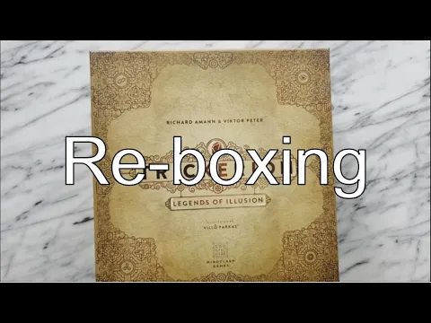 Re-boxing Trickerion with its Expansions