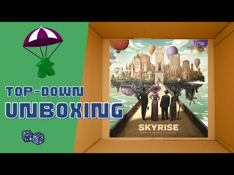 Skyrise Board Game Unboxing - Premium Collector's Edition