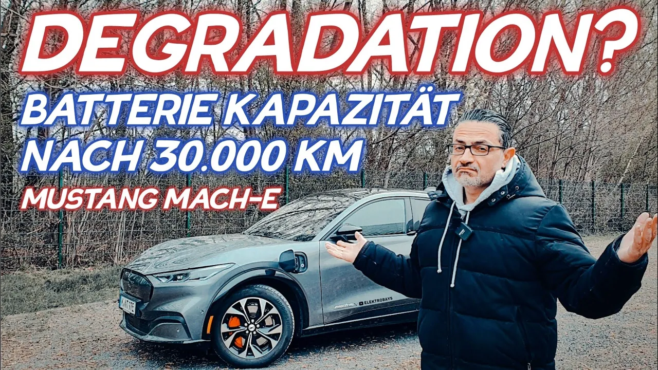 Degradation nach 30.000 km | Wie gesund ist der Akku vom Mustang Mach-E ? #elektroauto #mustangmache