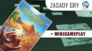 PIRAMIDO || Videoinstrukcja + fragment rozgrywki || Lucky Duck Games || Jak grać?