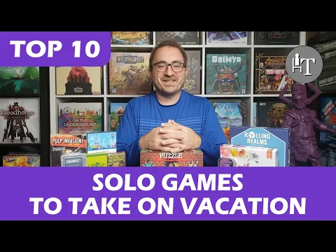 Top 10 Solo Games to Take on Vacation