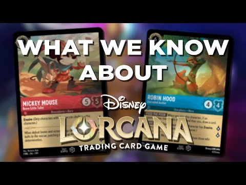 Everything We Know So Far About DIsney's New TCG, Lorcana!