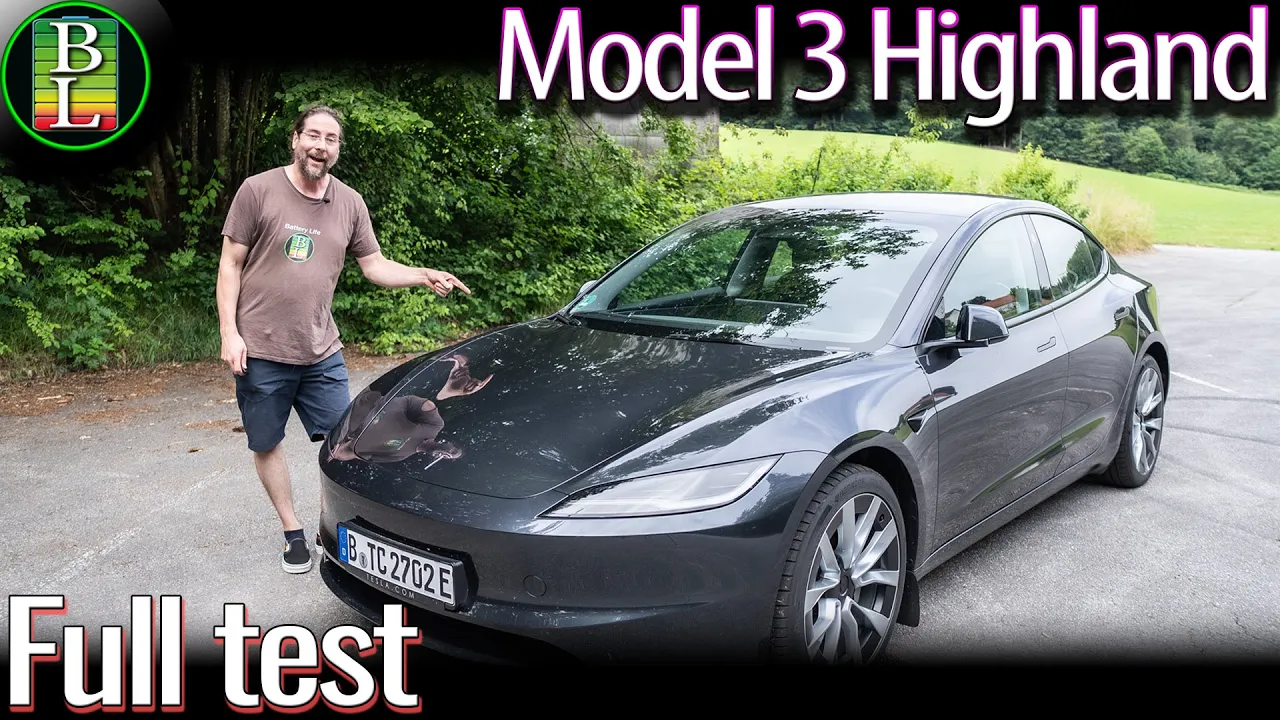VW Id.7 owner tries the NEW Tesla Model 3 Highland for a week