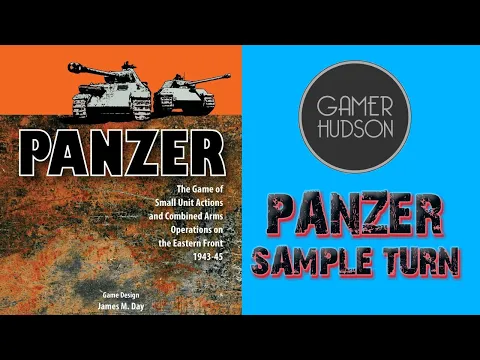 GMT Games Panzer: Basic Game Sample Turn (2022)