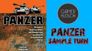 GMT Games Panzer: Basic Game Sample Turn (2022)
