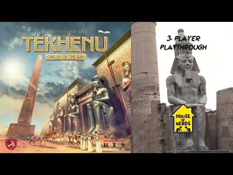 Παίζουμε Tekhenu: Obelisk of the Sun | House of Nerds