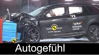 Toyota Avensis Crash Test Euro NCAP 5 stars - Autogefühl