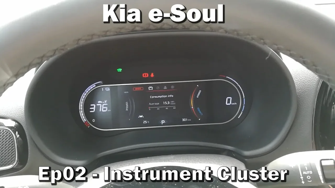 Kia e-Soul - Ep02 - Instrument Cluster