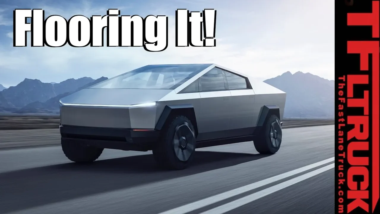 Let’s Go For a Ride & Check Out The Inside & Floor it in the New Tesla Cybertruck!