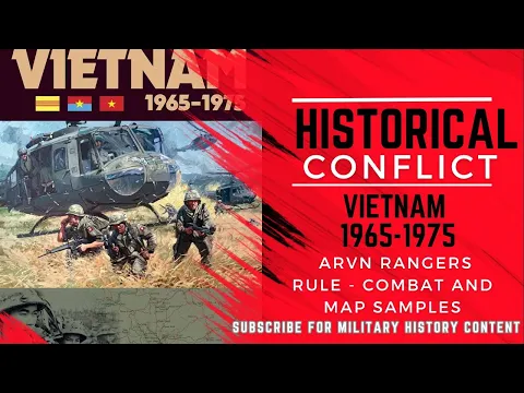 GMT Games Vietnam: ARVN Rangers Rule - Combat and Map Samples