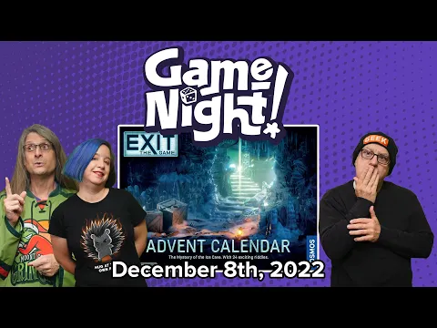 GameNight! 24 Days of Advent - Exit: The Game – Advent Calendar: The Mystery of the Ice Cave Dec. 8
