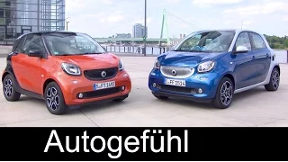 New smart fortwo & forfour DCT Turbo Exterior/Interior colours/trims (new auto gear box)