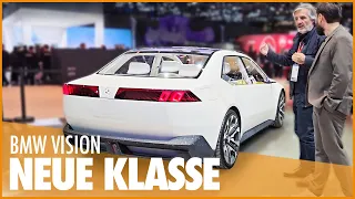 BMW VISION NEUE KLASSE 👌 CE CONCEPT-CAR EST PARFAIT ! BMW le bon cap ? | Mondial de l'Auto 2024