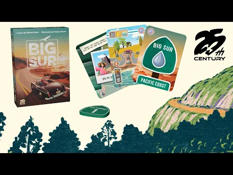 Big Sur - card game (TRAILER) - 25th Century Games
