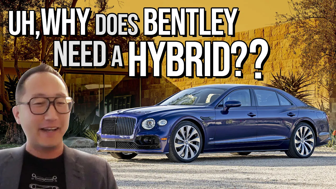 Expert Explains: Why Ultra-Luxury Cars MUST Go Green | 2022 Bentley Flying Spur Plug-in
