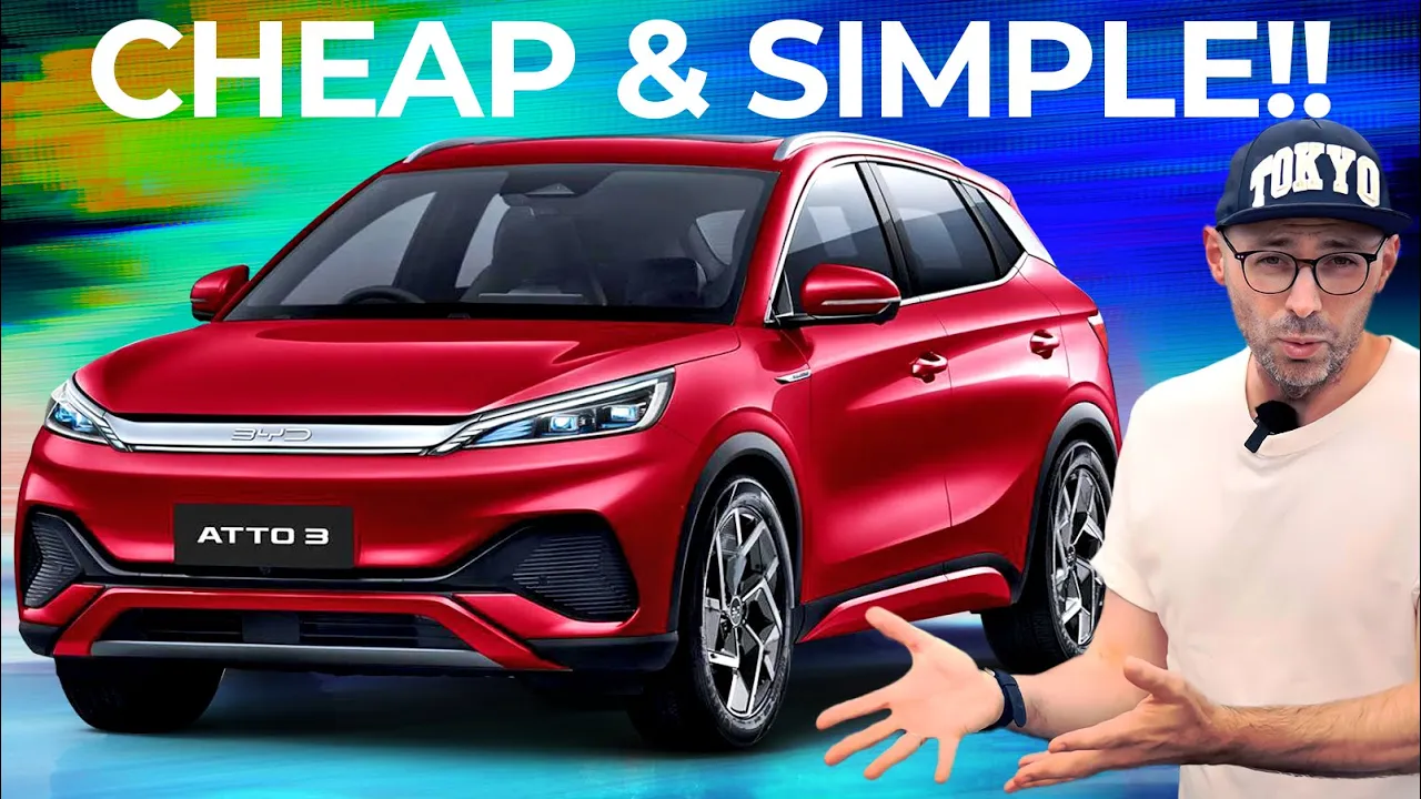 Finally A Normal No-Frills Electric Car! BYD ATTO 3