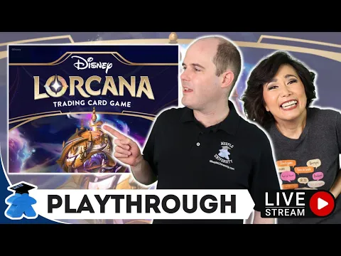 Disney Lorcana - Playthrough live - Let's play, chat and adore these Disney cards