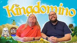 Kingdomino | How to Play with Gameplay | Tom and Mom Play Board Games