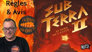 Sub Terra 2 règles & avis