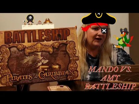 Pirates of The Caribbean Battleship Disney Park Exclusive Review! Mando Vs. Amy