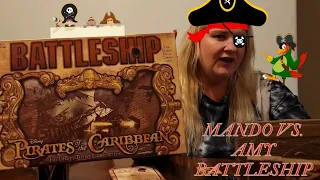 Pirates of The Caribbean Battleship Disney Park Exclusive Review! Mando Vs. Amy