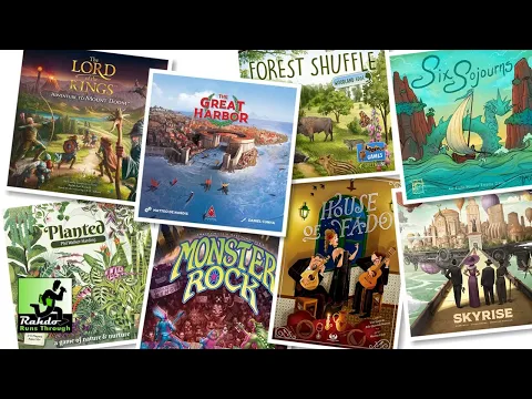 Our new life starts here + 8 new games ranked and rated!! Rahdo Rounds Up March '25