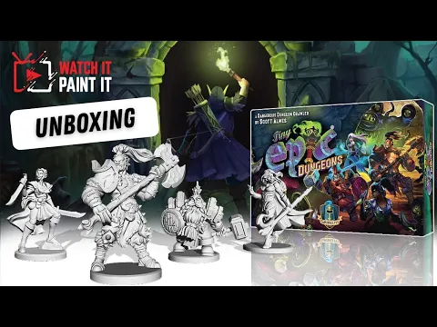 Tiny Epic Dungeons with Expansion - Unboxing