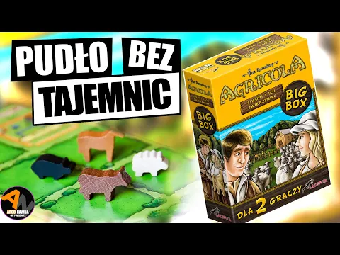 AGRICOLA: Chłopi i ich zwierzyniec BIG BOX samodzielna gra dla dwóch graczy UNBOXING [2021]