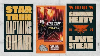 Star Trek - Captain's Chair - To Boldly Go... - 2p Play-through & Discussion by Heavy Cardboard