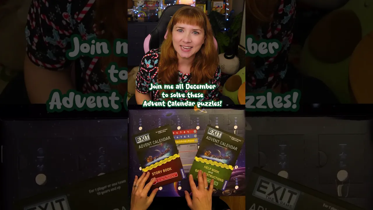 Let's Solve Some Puzzles Together With This Advent Calendar! #boardgames