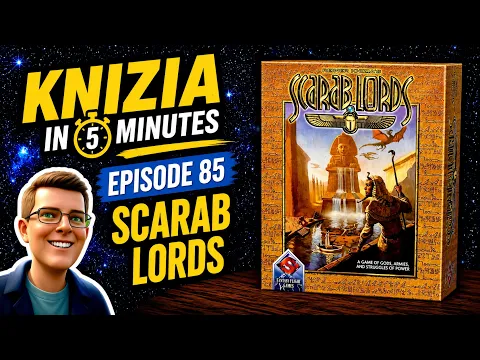 Knizia in 5 Minutes. 85 Scarab Lords