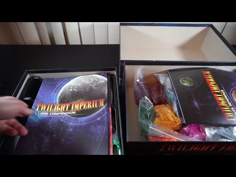 Twilight Imperium - Tinkering Paws Insert Unboxing & Preparing