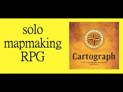 Cartograph Solo mapmaking RPG