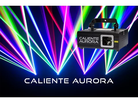 Product video thumbnail for X-Laser Caliente Aurora RGB 700mW Aerial Laser Fixture