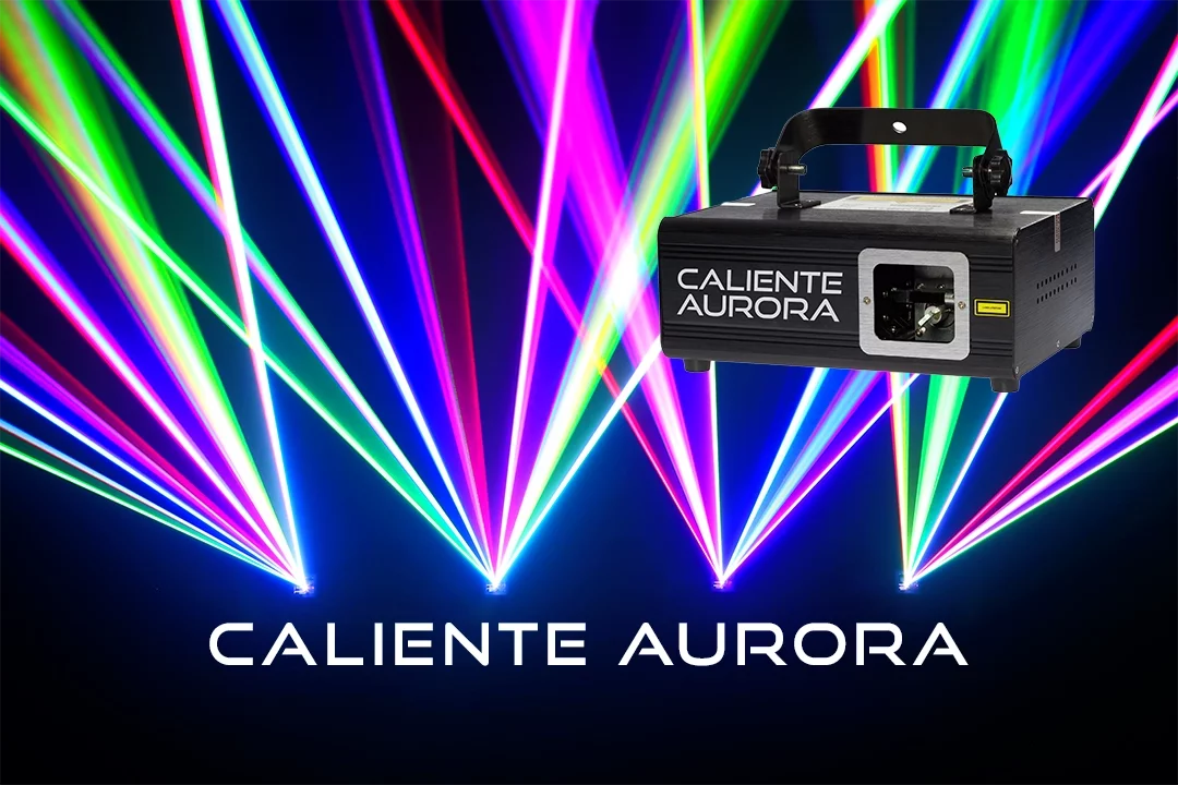 Product video thumbnail for X-Laser Caliente Aurora RGB 700mW Aerial Laser Fixture