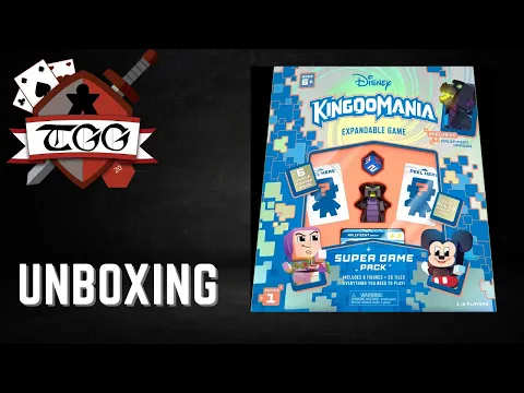 Disney Kingdomania Super Game Pack Unboxing