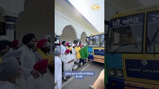 Bus sewa from Gurdwara Parmeshar Dwar Sahib to Chandigarh - Dhadrian Wale